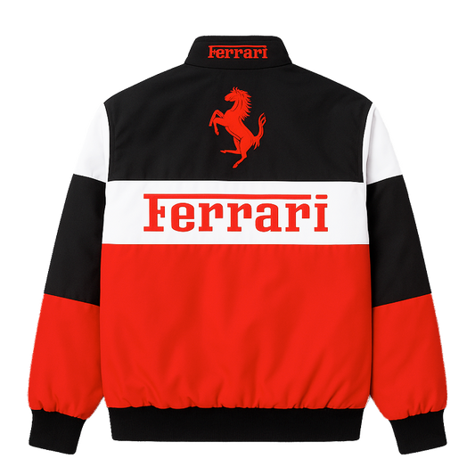 Motorsport Racing Jacket – Red Premium Edition (Winter Collection)
