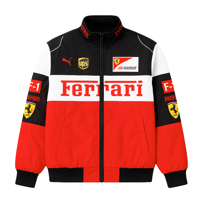Motorsport Racing Jacket – Red Premium Edition (Winter Collection)